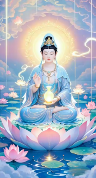 Diamond Painting Namo Guanyin, Bodhisattva